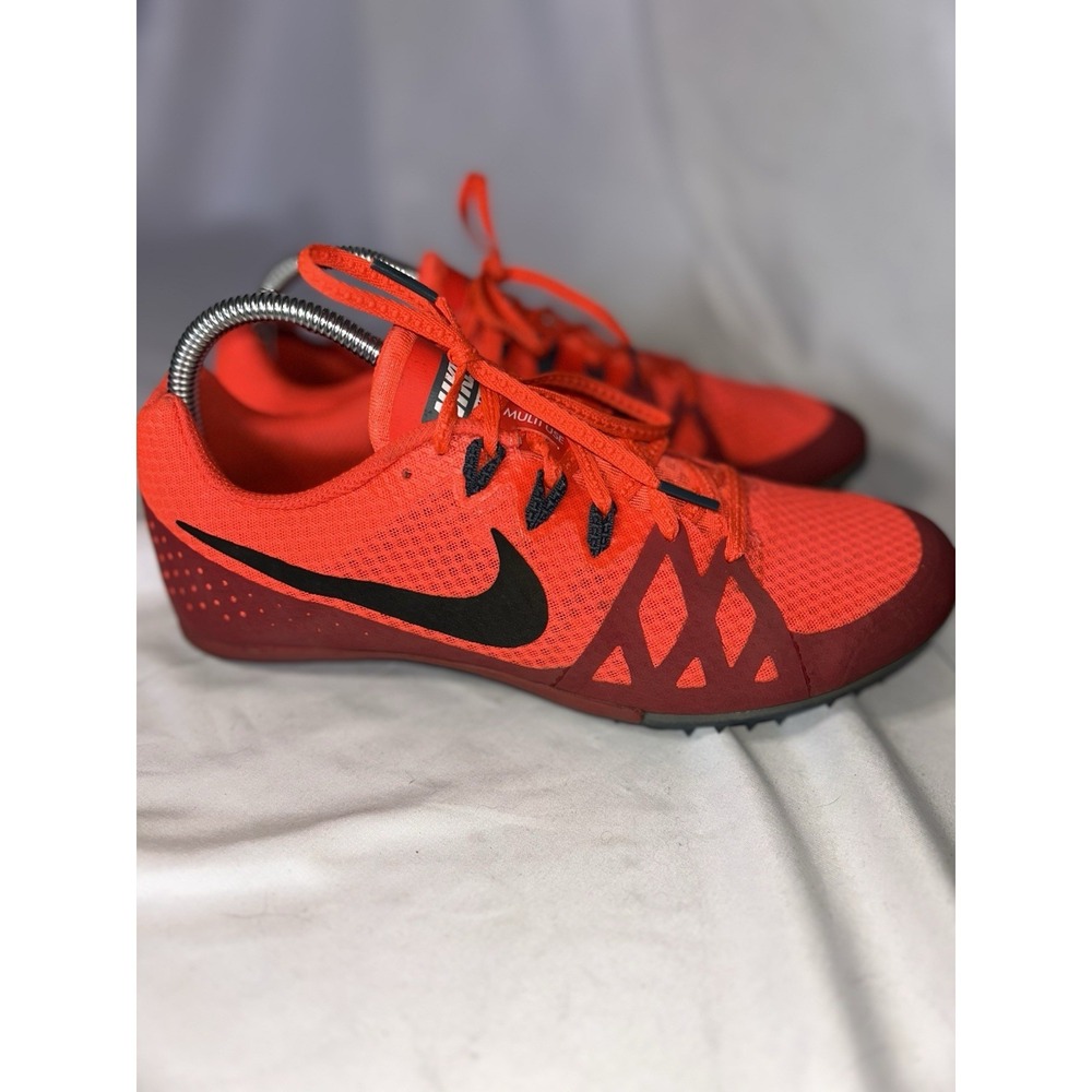Nike Zoom Rival M Women's Multi Track And Field Spike Shoes Orange Size 8 - Picture 2 of 5